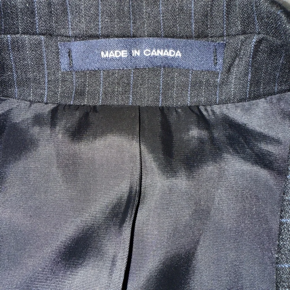 Chaps Ralph Lauren Blazer 42R Charcoal Wool Cashmere 2 Button Sport Coat‎ Jacket
